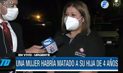 Mujer habría asesinado a su pequeña hija de 3 años | Telefuturo
