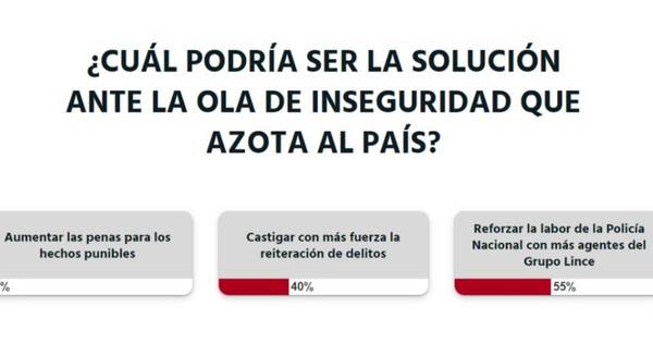 La Nación / Votá LN: se debe combatir la inseguridad reforzando el trabajo policial, afirman lectores