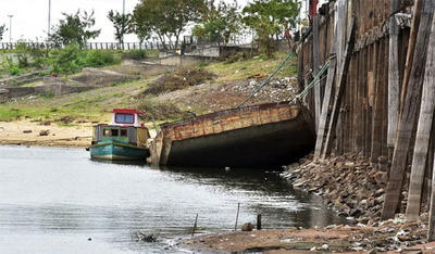 El río Paraguay con el nivel más bajo de su historia | OnLivePy