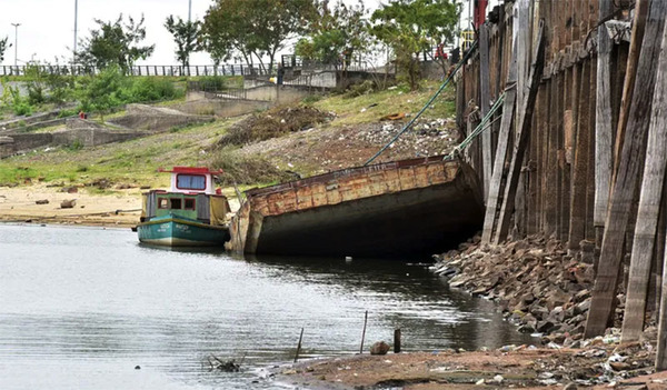 El río Paraguay con el nivel más bajo de su historia | OnLivePy
