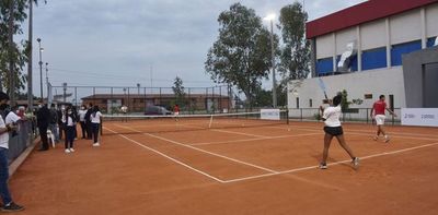 Estrenan canchas de tenis y pádel - Polideportivo - ABC Color