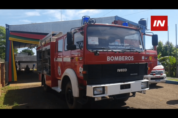 BOMBEROS DE FRAM ADQUIEREN NUEVO CAMIÓN AUTOBOMBA