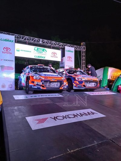 Rally de Carapeguá: Una noche fantástica para iniciar la competencia