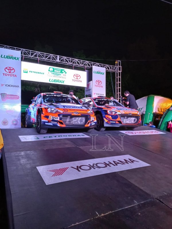 Rally de Carapeguá: Una noche fantástica para iniciar la competencia