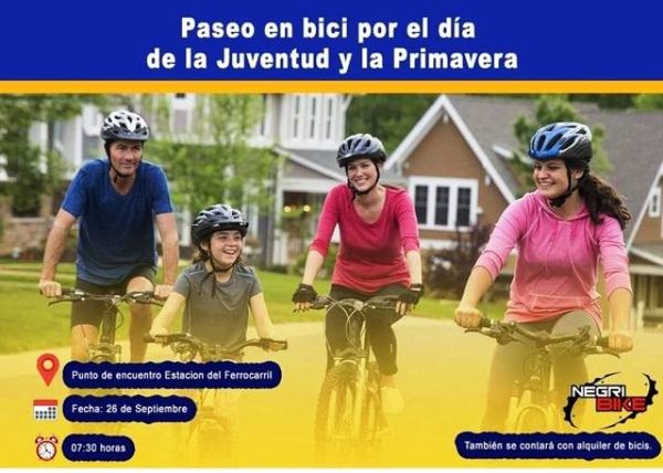 Municipio luqueño invita a participar del paseo en bici •