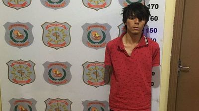 Policía detiene a presunto asaltante en Pedro Juan Caballero