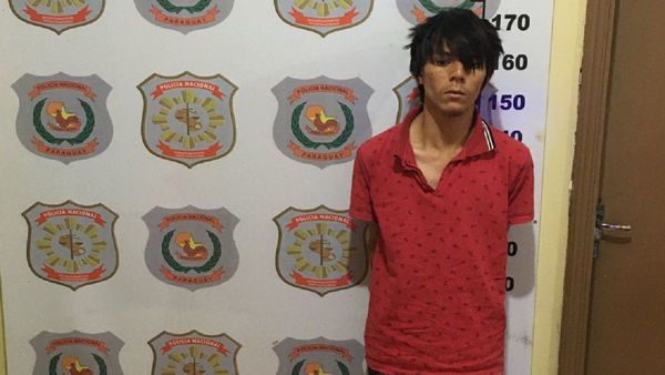Policía detiene a presunto asaltante en Pedro Juan Caballero
