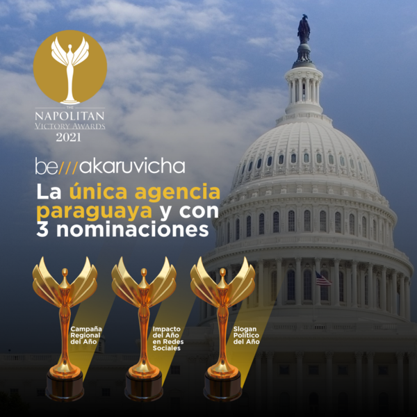Única agencia creativa paraguaya con nominaciones a los “Oscars de la comunicación política” - Megacadena — Últimas Noticias de Paraguay