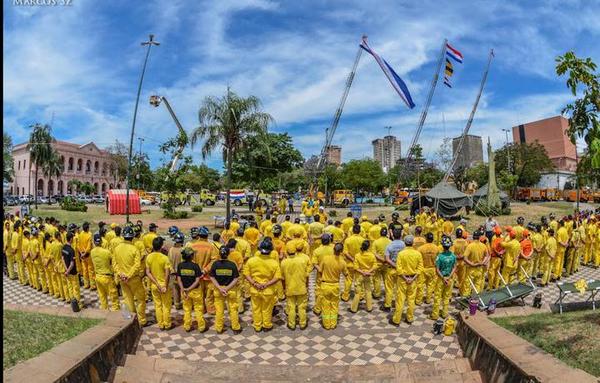 ¡Facilitan colaboración en favor de bomberos voluntarios!
