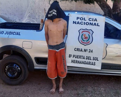 Detienen a incorregible ladrón tras golpear su padre | OnLivePy