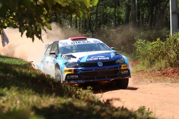 Rally Carapeguá: Bestard reafirma su momento ganando la etapa 1