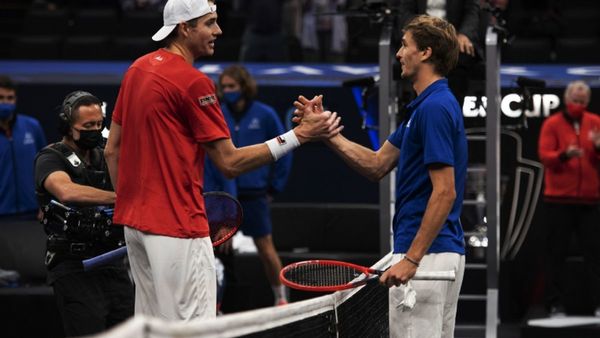 Europa lidera en la Laver Cup de tenis