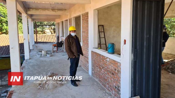 EN MARCHA OBRAS DE PROGRESO EN ESCUELAS DE ENCARNACIÓN.