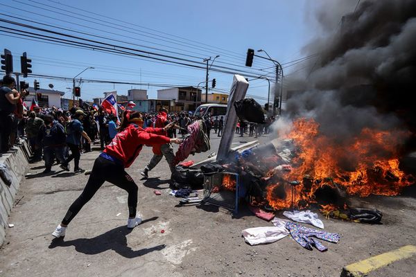 Marcha antiinmigrantes termina con incidentes violentos en Chile - ADN Digital