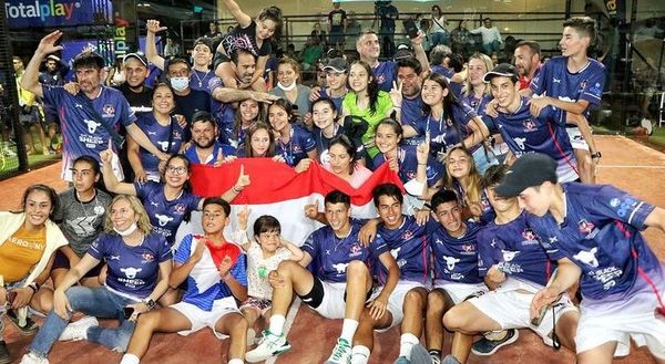 ¡Paraguay es campeón mundial juvenil de pádel! - Polideportivo - ABC Color
