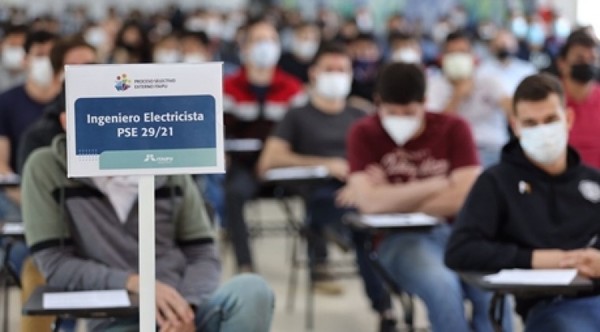 Itaipú Binacional realizó examen del proceso selectivo externo 2021