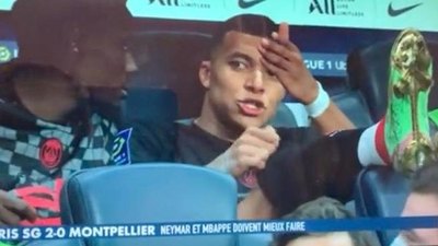 Crónica / Hay mala onda ndaje entre Neymar y Mbappé en PSG