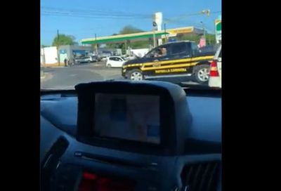 Patrullero de la Caminera no será multado porque “estaba en servicio” - Nacionales - ABC Color