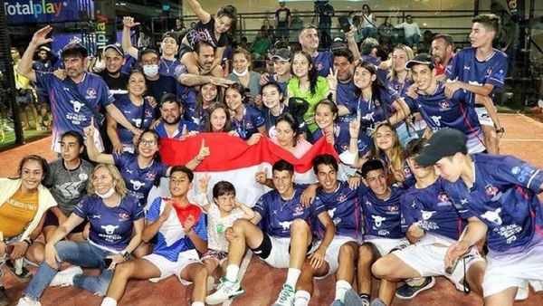 Paraguay, campeón juvenil en pádel