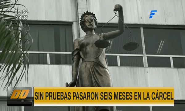 Sin pruebas pasaron 6 meses en la cárcel | Telefuturo