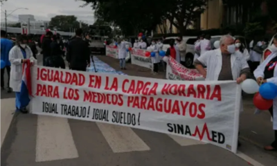 Médicos anuncian huelga para este martes 28 de septiembre