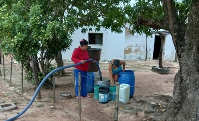 Diario HOY | Damnificados por la sequía del Chaco reciben agua potable