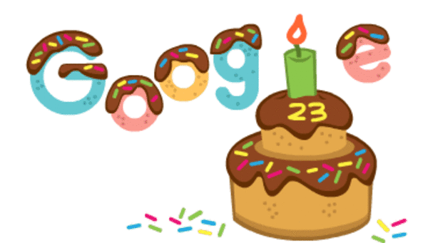 Google celebra sus 23 años