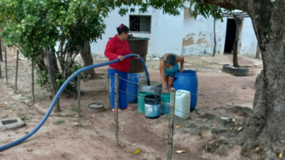 Chaco: Distribuyen agua a comunidades afectadas por sequía - El Independiente
