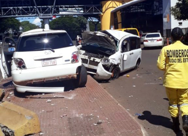 Festival de accidentes de transito.