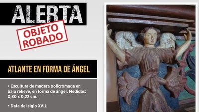Denuncian robo de escultura de más de 500 años de antigüedad
