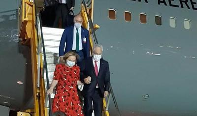 Sebastián Piñera, presidente de Chile, llegó a Paraguay para cumplir agenda oficial - Megacadena — Últimas Noticias de Paraguay