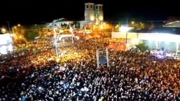 ¡Descontrol total! Más de 20.000 personas en mega fiesta de la juventud en Coronel Oviedo | Noticias Paraguay