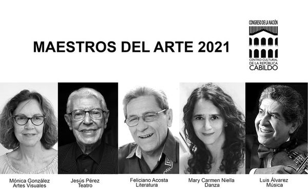 El Cabildo distinguirá a Maestros del Arte 2021 - Cultura - ABC Color