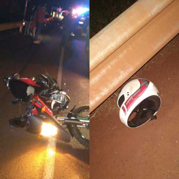 Cayeron de su MOTO, uno MURIÓ y otro quedo gravemente herido