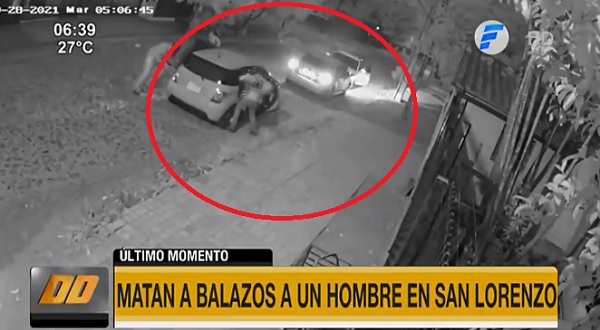 Emboscan y acribillan a un hombre en Central