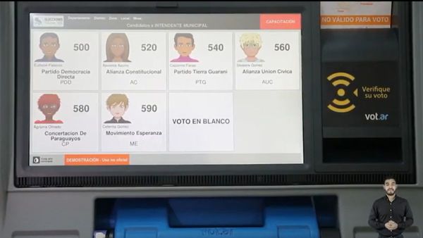 Mirá cómo votar con las urnas electrónicas