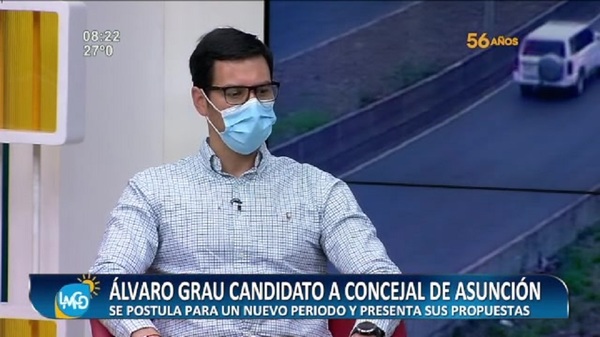 Recibimos a Álvaro Grau, candidato a concejal de Asunción - SNT