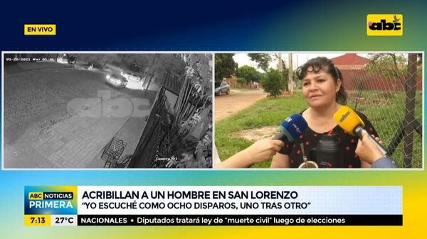 Marino asesinado ya habría sobrevivido a otro intento de sicariato - ABC Noticias - ABC Color