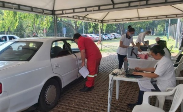 Unas 6.000 personas se vacunaron este lunes en el Alto Paraná