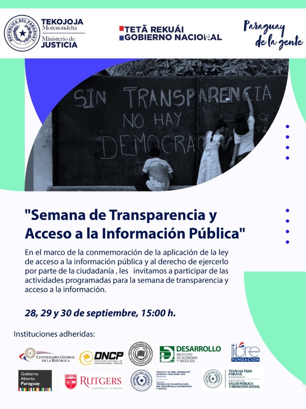 Semana de Transparencia y Acceso a la Información Pública