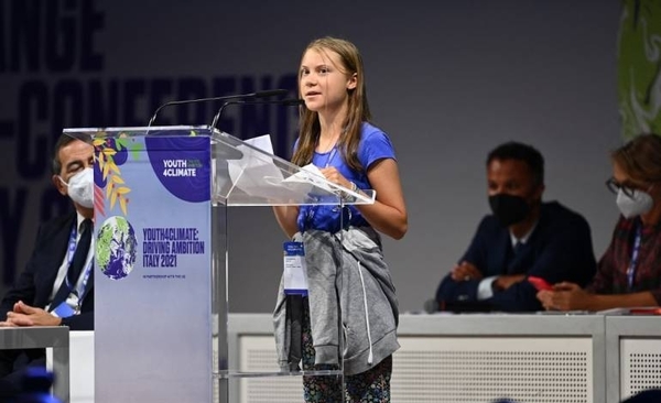 Diario HOY | Greta Thunberg denuncia 30 años de "bla bla" sobre el clima
