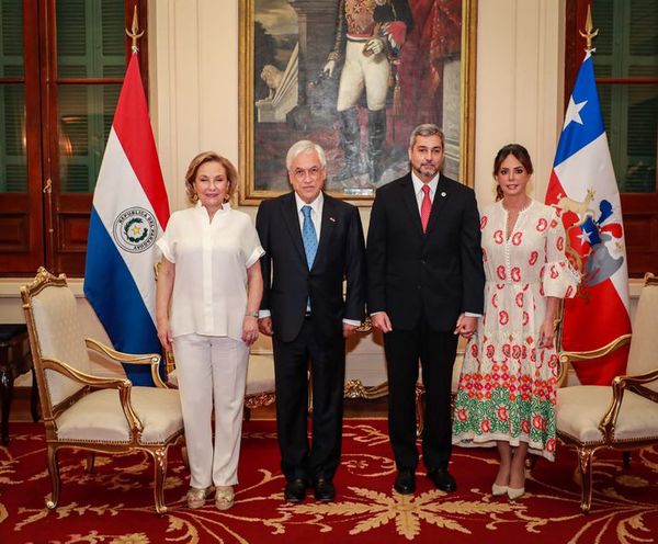 Presidente de Chile inicia visita oficial a Paraguay  - Nacionales - ABC Color