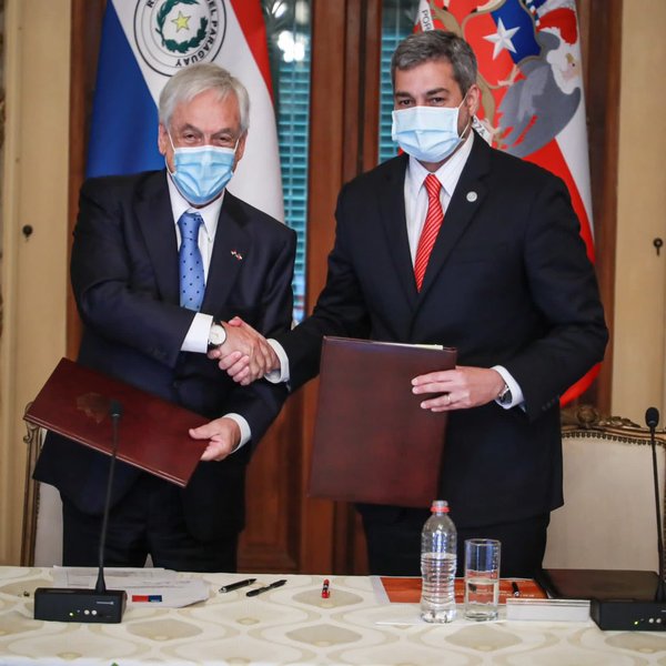 Nueva cooperación: Chile donará 100 mil dosis anticovid a Paraguay