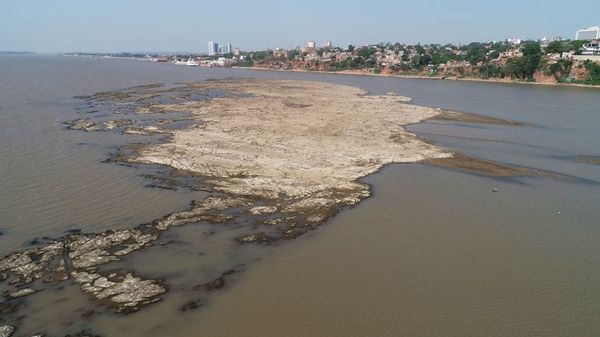 Bajante crítica: nueva mínima histórica del río Paraguay en Asunción - Nacionales - ABC Color