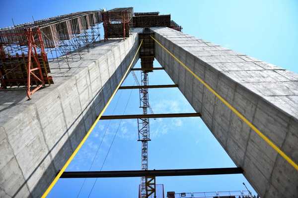 Puente de la integración ya presenta 70% de avance