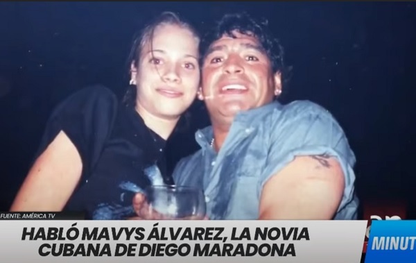 Maradona y su novia de 16 años: Cubana rompe el silencio