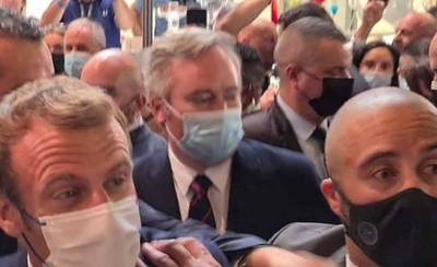 Diario HOY | Hospitalizan a joven que lanzó un huevo contra presidente francés