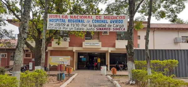 Huelga de Médicos; Suspenden atención médica por consultorio en Coronel Oviedo – Prensa 5