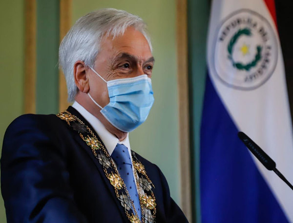Mandatario chileno anuncia cooperación con otras 100.000 vacunas