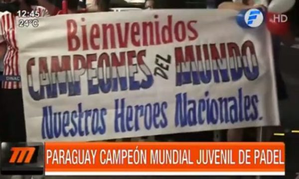 Paraguay campeón mundial de pádel juvenil | Telefuturo